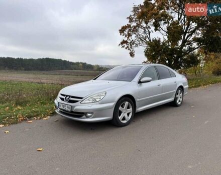 Серый Пежо 607, объемом двигателя 2 л и пробегом 310 тыс. км за 6900 $, фото 1 на Automoto.ua