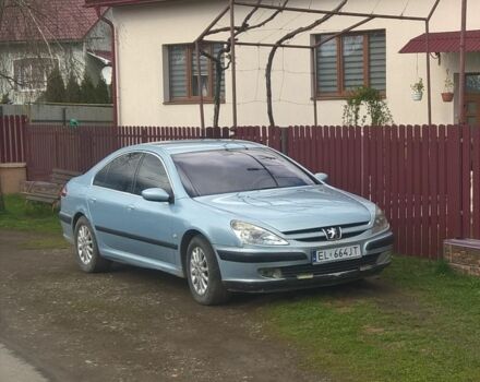Синий Пежо 607, объемом двигателя 2 л и пробегом 408 тыс. км за 1500 $, фото 1 на Automoto.ua