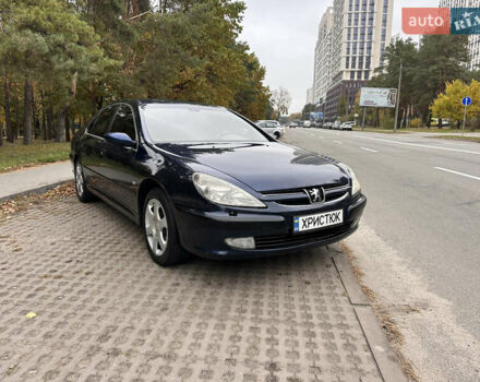 Синий Пежо 607, объемом двигателя 2.2 л и пробегом 300 тыс. км за 4600 $, фото 9 на Automoto.ua