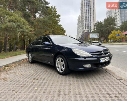 Синий Пежо 607, объемом двигателя 2.2 л и пробегом 300 тыс. км за 4600 $, фото 6 на Automoto.ua