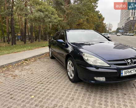Синий Пежо 607, объемом двигателя 2.2 л и пробегом 300 тыс. км за 4600 $, фото 4 на Automoto.ua