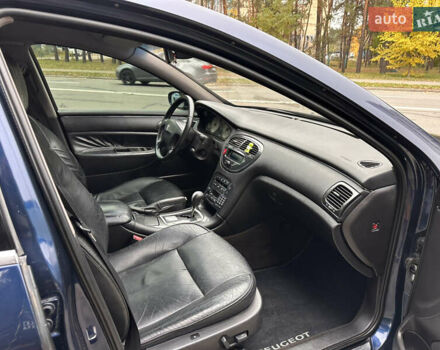 Синий Пежо 607, объемом двигателя 2.2 л и пробегом 300 тыс. км за 4600 $, фото 24 на Automoto.ua