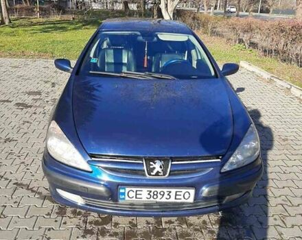 Синий Пежо 607, объемом двигателя 2.2 л и пробегом 310 тыс. км за 3500 $, фото 4 на Automoto.ua