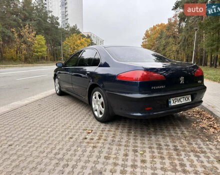 Синий Пежо 607, объемом двигателя 2.2 л и пробегом 300 тыс. км за 4600 $, фото 14 на Automoto.ua