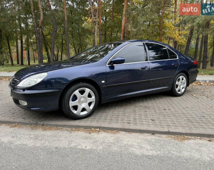 Пежо 607 2001 в Киеве на Automoto.ua Синий Пежо 607, объемом двигателя 2.2 л и пробегом 300 тыс. км за 4400 $, фото 3 на Automoto.ua