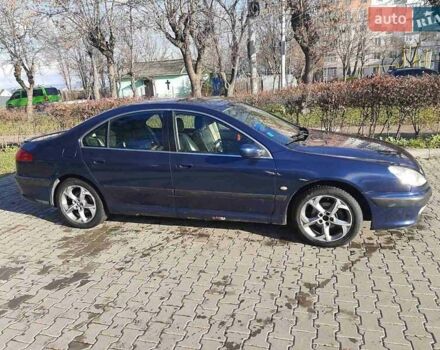 Синий Пежо 607, объемом двигателя 2.2 л и пробегом 310 тыс. км за 3500 $, фото 5 на Automoto.ua