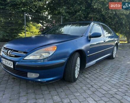 Синий Пежо 607, объемом двигателя 2.18 л и пробегом 315 тыс. км за 2950 $, фото 1 на Automoto.ua