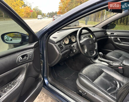 Синий Пежо 607, объемом двигателя 2.2 л и пробегом 300 тыс. км за 4600 $, фото 27 на Automoto.ua