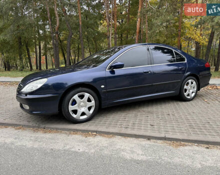 Синий Пежо 607, объемом двигателя 2.2 л и пробегом 300 тыс. км за 4600 $, фото 2 на Automoto.ua