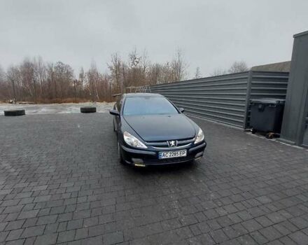 Синий Пежо 607, объемом двигателя 2.2 л и пробегом 267 тыс. км за 3750 $, фото 4 на Automoto.ua