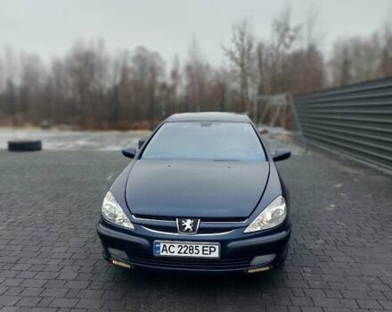 Синий Пежо 607, объемом двигателя 2.2 л и пробегом 267 тыс. км за 3750 $, фото 5 на Automoto.ua