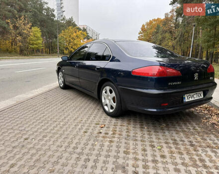 Пежо 607 2001 в Киеве на Automoto.ua Синий Пежо 607, объемом двигателя 2.2 л и пробегом 300 тыс. км за 4400 $, фото 15 на Automoto.ua