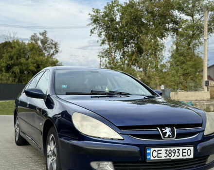 Синій Пежо 607, об'ємом двигуна 2.18 л та пробігом 350 тис. км за 3700 $, фото 1 на Automoto.ua