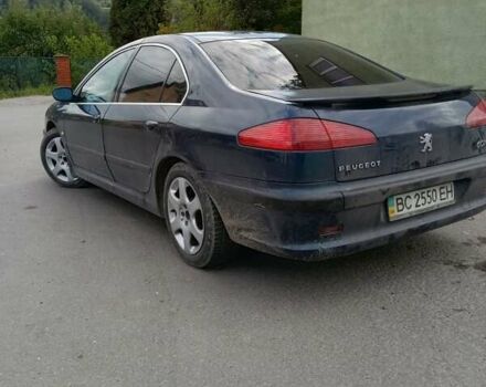 Синий Пежо 607, объемом двигателя 2 л и пробегом 420 тыс. км за 2400 $, фото 2 на Automoto.ua