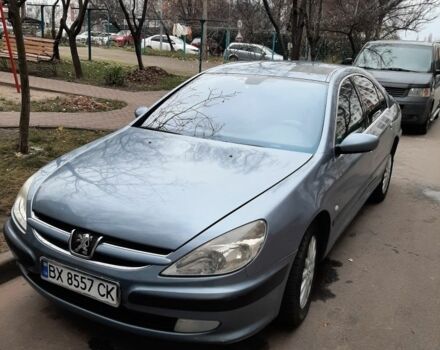Синий Пежо 607, объемом двигателя 2.2 л и пробегом 297 тыс. км за 2377 $, фото 1 на Automoto.ua