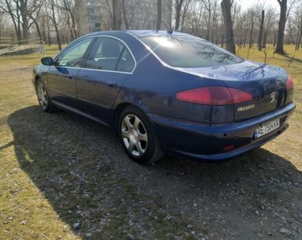 Синий Пежо 607, объемом двигателя 2.2 л и пробегом 400 тыс. км за 4200 $, фото 2 на Automoto.ua