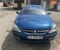 Синий Пежо 607, объемом двигателя 2.2 л и пробегом 350 тыс. км за 3600 $, фото 1 на Automoto.ua