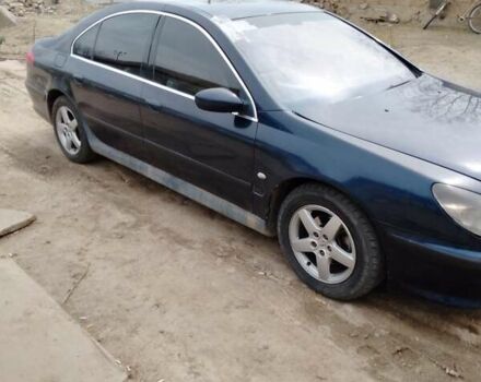 Синий Пежо 607, объемом двигателя 2.2 л и пробегом 300 тыс. км за 1500 $, фото 3 на Automoto.ua