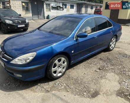 Синій Пежо 607, об'ємом двигуна 2.2 л та пробігом 350 тис. км за 3600 $, фото 2 на Automoto.ua