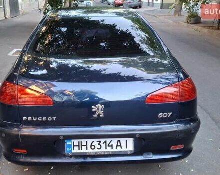 Синий Пежо 607, объемом двигателя 2.2 л и пробегом 270 тыс. км за 3490 $, фото 2 на Automoto.ua