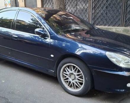 Синий Пежо 607, объемом двигателя 2.2 л и пробегом 270 тыс. км за 3490 $, фото 1 на Automoto.ua