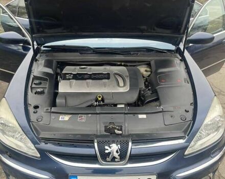 Синий Пежо 607, объемом двигателя 2.72 л и пробегом 281 тыс. км за 5000 $, фото 3 на Automoto.ua