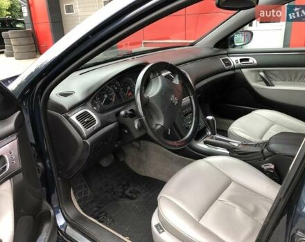 Синий Пежо 607, объемом двигателя 2.7 л и пробегом 255 тыс. км за 5450 $, фото 14 на Automoto.ua