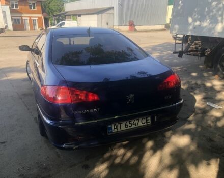 Синий Пежо 607, объемом двигателя 2.2 л и пробегом 423 тыс. км за 3500 $, фото 8 на Automoto.ua