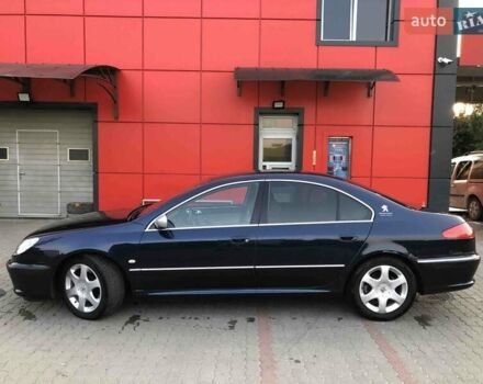 Синий Пежо 607, объемом двигателя 2.7 л и пробегом 255 тыс. км за 5450 $, фото 18 на Automoto.ua