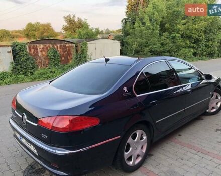 Синий Пежо 607, объемом двигателя 2.7 л и пробегом 255 тыс. км за 5450 $, фото 4 на Automoto.ua