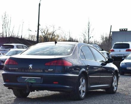 Синий Пежо 607, объемом двигателя 2.7 л и пробегом 281 тыс. км за 4699 $, фото 1 на Automoto.ua
