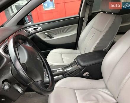 Синий Пежо 607, объемом двигателя 2.7 л и пробегом 255 тыс. км за 5450 $, фото 3 на Automoto.ua