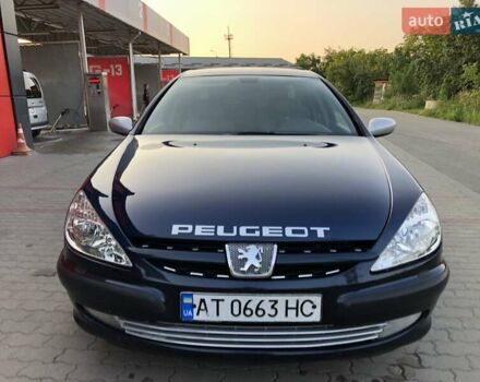 Синий Пежо 607, объемом двигателя 2.7 л и пробегом 255 тыс. км за 5450 $, фото 9 на Automoto.ua