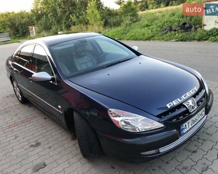 Синий Пежо 607, объемом двигателя 2.7 л и пробегом 255 тыс. км за 5450 $, фото 6 на Automoto.ua