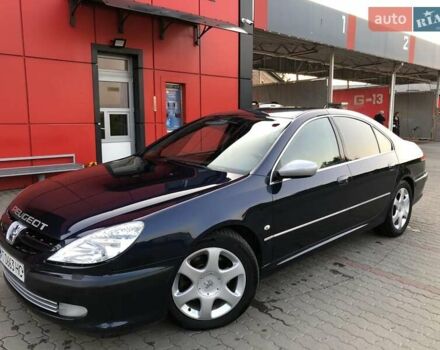 Синий Пежо 607, объемом двигателя 2.7 л и пробегом 255 тыс. км за 5450 $, фото 8 на Automoto.ua