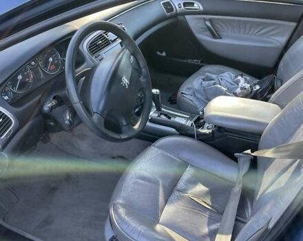 Синій Пежо 607, об'ємом двигуна 2.7 л та пробігом 314 тис. км за 4500 $, фото 6 на Automoto.ua