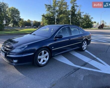 Синій Пежо 607, об'ємом двигуна 2.7 л та пробігом 314 тис. км за 4500 $, фото 2 на Automoto.ua