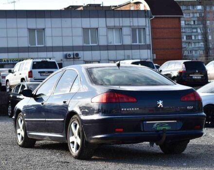 Синий Пежо 607, объемом двигателя 2.7 л и пробегом 281 тыс. км за 4699 $, фото 3 на Automoto.ua