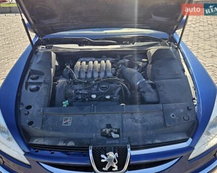 Синій Пежо 607, об'ємом двигуна 2.9 л та пробігом 225 тис. км за 6600 $, фото 47 на Automoto.ua