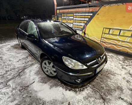 Синий Пежо 607, объемом двигателя 2 л и пробегом 390 тыс. км за 1700 $, фото 1 на Automoto.ua