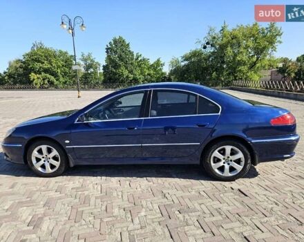 Синій Пежо 607, об'ємом двигуна 2.9 л та пробігом 225 тис. км за 6600 $, фото 1 на Automoto.ua