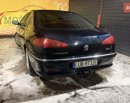 Синий Пежо 607, объемом двигателя 2 л и пробегом 390 тыс. км за 1700 $, фото 5 на Automoto.ua