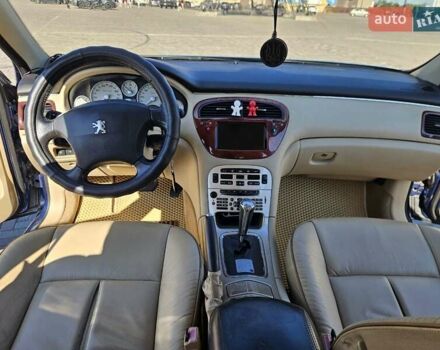 Синій Пежо 607, об'ємом двигуна 2.9 л та пробігом 225 тис. км за 6600 $, фото 44 на Automoto.ua