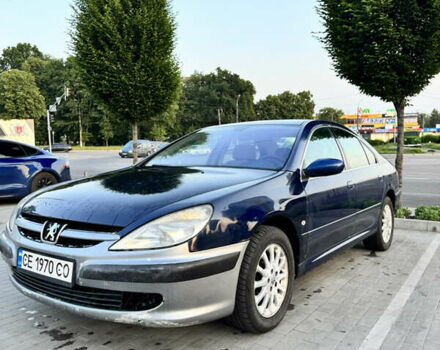 Синий Пежо 607, объемом двигателя 2.18 л и пробегом 427 тыс. км за 2700 $, фото 1 на Automoto.ua