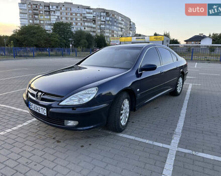 Синий Пежо 607, объемом двигателя 2.23 л и пробегом 309 тыс. км за 2999 $, фото 1 на Automoto.ua