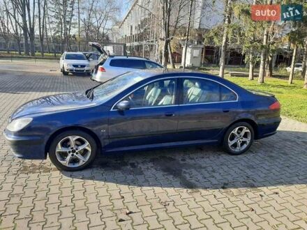 Синій Пежо 607, об'ємом двигуна 2.2 л та пробігом 310 тис. км за 3500 $, фото 1 на Automoto.ua