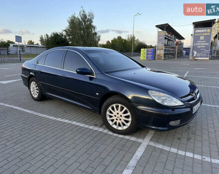 Синий Пежо 607, объемом двигателя 2.2 л и пробегом 309 тыс. км за 2750 $, фото 1 на Automoto.ua