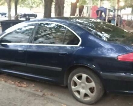 Синий Пежо 607, объемом двигателя 3 л и пробегом 407 тыс. км за 3200 $, фото 1 на Automoto.ua
