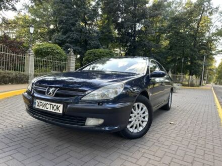 Синий Пежо 607, объемом двигателя 2.2 л и пробегом 300 тыс. км за 4400 $, фото 1 на Automoto.ua
