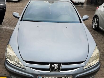 Синий Пежо 607, объемом двигателя 2.2 л и пробегом 297 тыс. км за 2377 $, фото 1 на Automoto.ua